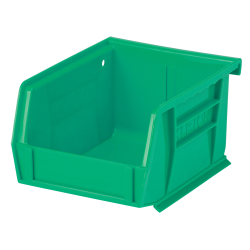 Bac empilable & &agrave; suspendre, 4-1/8" la, 3" h x 5-3/8" p, Vert Waymarc Industries Inc
