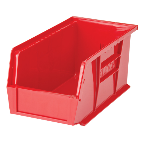 Stack & Hang Bin, 5-1/2" W x 5" H x 10-7/8" D, Red Waymarc Industries Inc