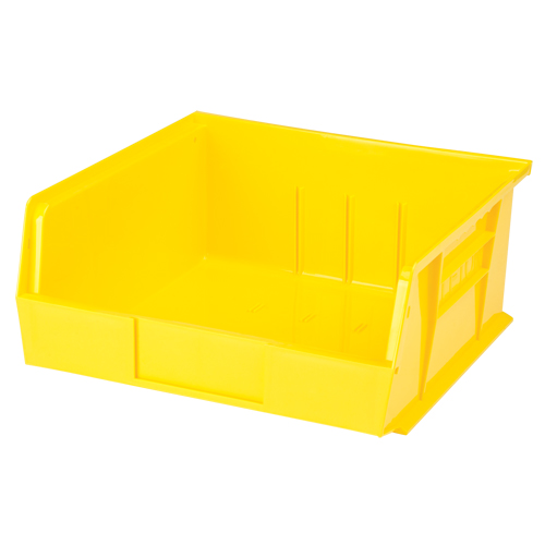 Stack & Hang Bin, 11" W x 5" H x 10-7/8" D, Yellow Waymarc Industries Inc