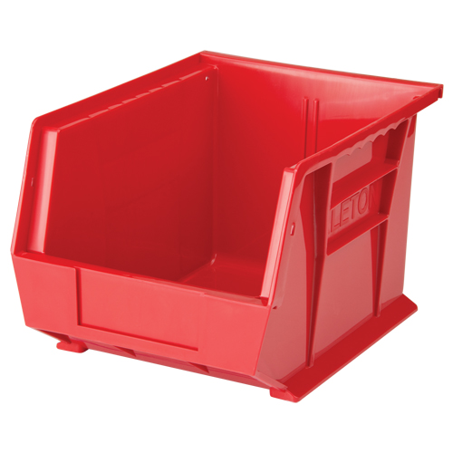 Bac empilable & &agrave; suspendre, 8-1/4" la, 7" h x 10-3/4" p, Rouge Waymarc Industries Inc
