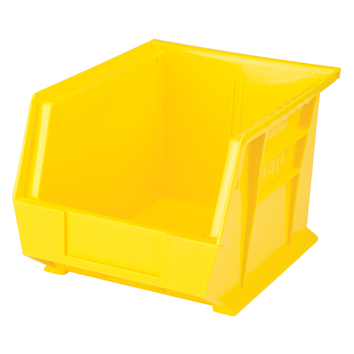 Stack & Hang Bin, 8-1/4" W x 7" H x 10-3/4" D, Yellow Waymarc Industries Inc