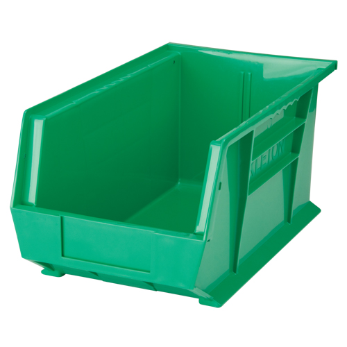 Stack & Hang Bin, 8-1/4" W x 7" H x 14-3/4" D, Green Waymarc Industries Inc