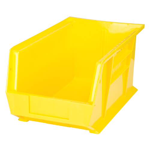 Bac empilable & &agrave; suspendre, 8-1/4" la, 7" h x 14-3/4" p, Jaune Waymarc Industries Inc