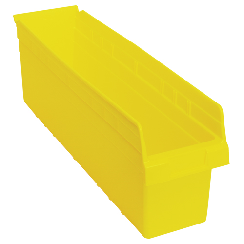 Bacs pour &eacute;tag&egrave;re Store-Max, 6-5/8" la x 8" H x 23-5/8" p, Jaune, Capacit&eacute; 68 lb Waymarc Industries Inc