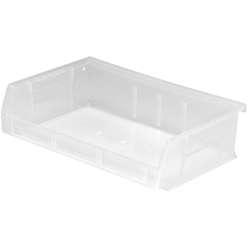 Ultra Stack & Hang Bin, 7-3/8" W x 3" H x 11" D, Clear Waymarc Industries Inc