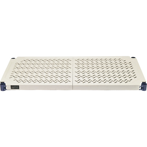 &eacute;tag&egrave;re en fils m&eacute;talliques avec tablettes en plastique, Cadre en fils m&eacute;talliques avec tablettes en plastique, Sans boulons, Capacit&eacute; 600 lb, 30" la x 72" h x 18" p Waymarc Industries Inc