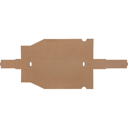 Boîtes profondes en carton ondul&eacute;, 1-15/16" la x 11-1/4" p x 4-1/2" h, Beige Waymarc Industries Inc