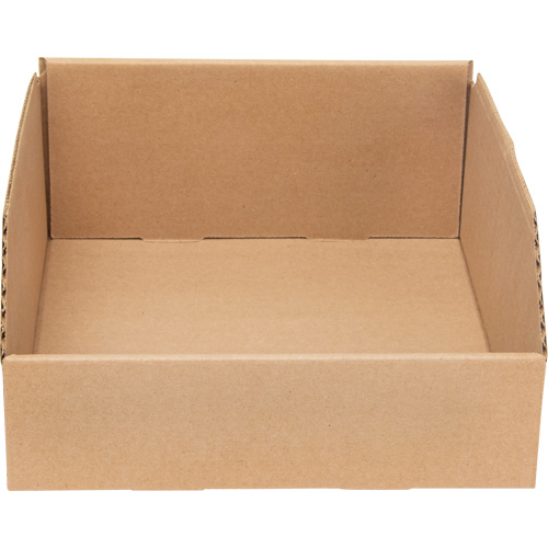 Boîtes profondes en carton ondul&eacute;, 9-3/4" la x 11-1/4" p x 4-1/2" h, Beige Waymarc Industries Inc