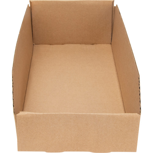 Boîtes profondes en carton ondul&eacute;, 7-3/4" la x 17-1/4" p x 4-1/2" h, Beige Waymarc Industries Inc