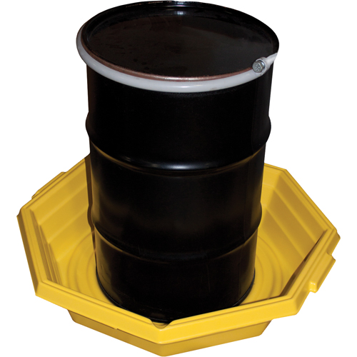 Plateaux Drums-Up, 37,5" lo x 37,5" la x 7,5" h, Cap. de d&eacute;versement 20 gal. US Waymarc Industries Inc