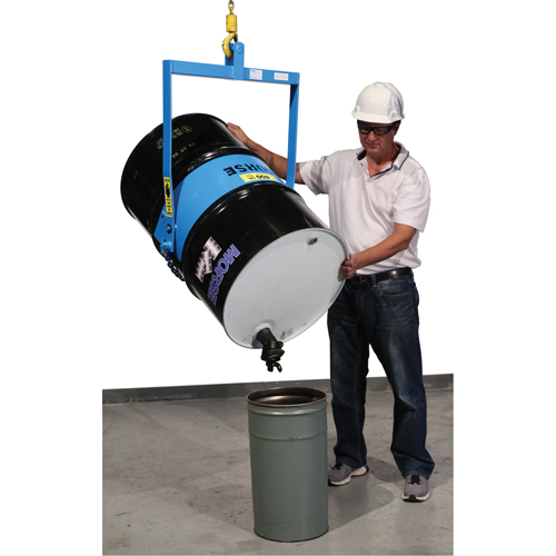 Leveurs de baril - Inclinaison manuelle, Baril de 55 gal. US (45 gal. imp.), Capacit&eacute; 800 lb/363 kg Waymarc Industries Inc