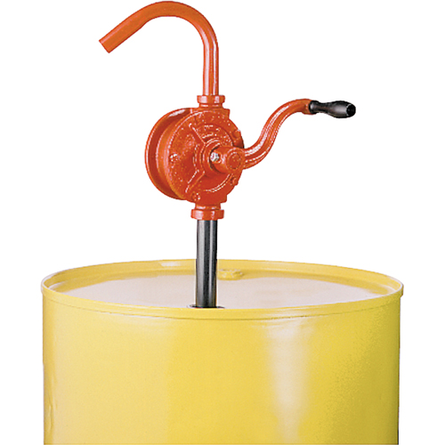 Pompe rotative pour barils, Fonte, Pour capacit&eacute; 15-55 gal., 7,5 gallons/100 r&eacute;volutions Waymarc Industries Inc