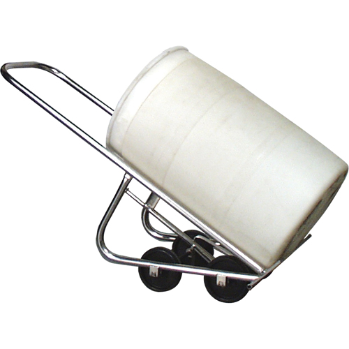 Multi-Purpose Drum Truck, Stainless Steel Construction, 25 - 55 US Gal. (20 - 45 Imperial Gal.) Waymarc Industries Inc