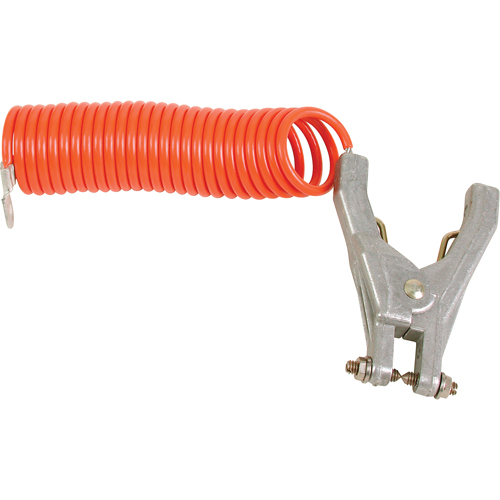 Pinces de mise &agrave; terre a/c&acirc;ble torsad&eacute;, Longueur 120" Waymarc Industries Inc