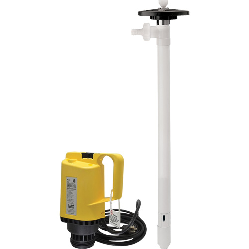 Electric Drum Pumps, PVDF, 42 GPM Waymarc Industries Inc