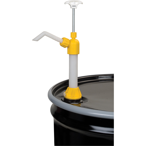 Pompe de type &agrave; tirer pour baril , Pour 15 - 55 gal., 14 oz/course Waymarc Industries Inc