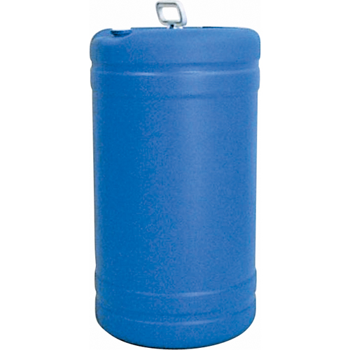 Barils en poly&eacute;thyl&egrave;ne &agrave; ouverture &eacute;troite, 15 gal. US (12,49 gal. imp.), Dessus ferm&eacute;, Bleu Waymarc Industries Inc