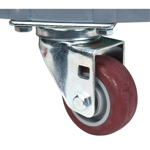 Socle roulant pour baril de confinement des fuites, 24,25" dia. X 7,625" h, Cap. de d&eacute;versement 1,5 gal. US Waymarc Industries Inc