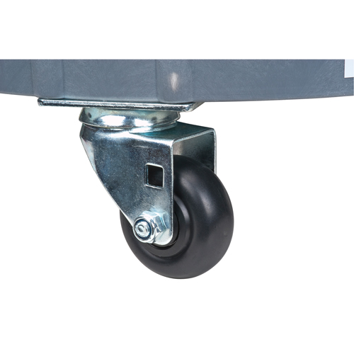 Socle roulant pour baril de confinement des fuites, 24,25" dia. X 7,625" h, Cap. de d&eacute;versement 1,5 gal. US Waymarc Industries Inc