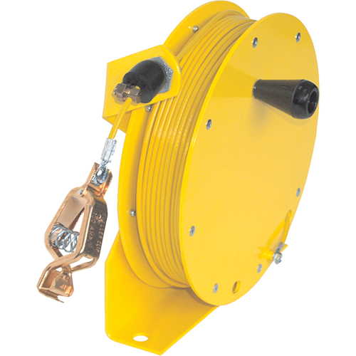 Static Grounding Hand Wind Reels, 50' Length Waymarc Industries Inc