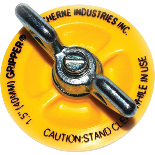 Bouchon m&eacute;canique 1 1/2" Gripper Cherne   Waymarc Industries Inc
