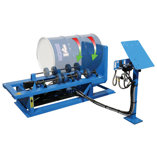 M&eacute;langeur de baril Hydra-Lift, 55 gal. US (45 gal. imp.) Capacit&eacute;, Vitesse variable, 1 CV Waymarc Industries Inc