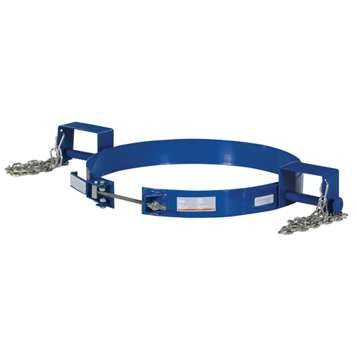 Anneau de bascule pour baril, Baril de 55 gal. US (45 gal. imp.), Capacit&eacute; 1200 lb/ 544 kg Waymarc Industries Inc