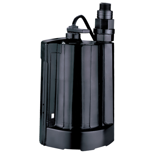 Automatic Submersible Utility Pump, 1/3 HP, 2160 GPH, 115 V, 4 A Waymarc Industries Inc