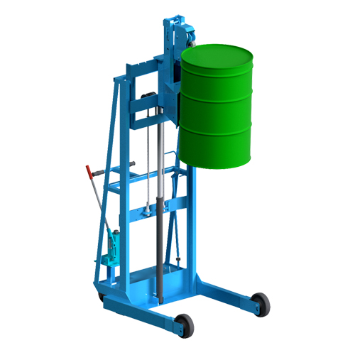 Vertical-Lift MORSPEED Drum Stacker, For 30 - 85 US Gal. (25 - 70 Imperial Gal.) Waymarc Industries Inc