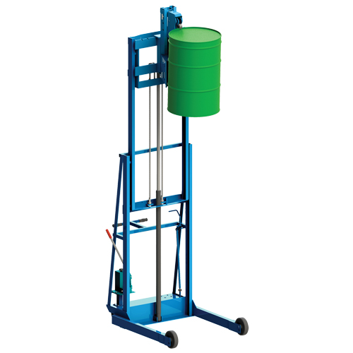 Vertical-Lift MORSPEED Drum Stacker, For 30 - 85 US Gal. (25 - 70 Imperial Gal.) Waymarc Industries Inc