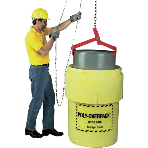 L&egrave;ve-baril, Baril de 85 gal. US (70 gal. imp.), Capacit&eacute; 1000 lb/454 kg Waymarc Industries Inc