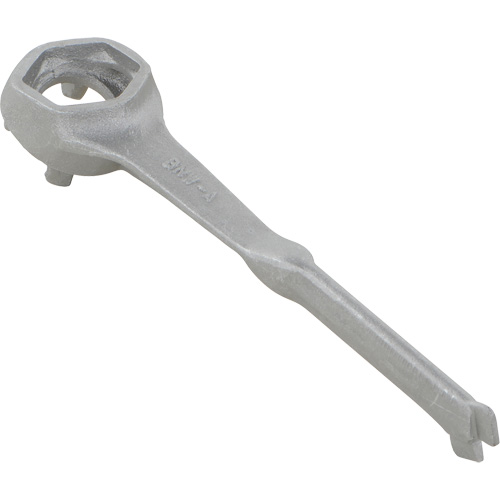 Cl&eacute; pour bouchon-&eacute;crou sp&eacute;cialis&eacute;e &agrave; un seul c&ocirc;t&eacute;, Ouverture de 1-1/2", Poign&eacute;e 4-1/4", Aluminium anti&eacute;tincelles Waymarc Industries Inc