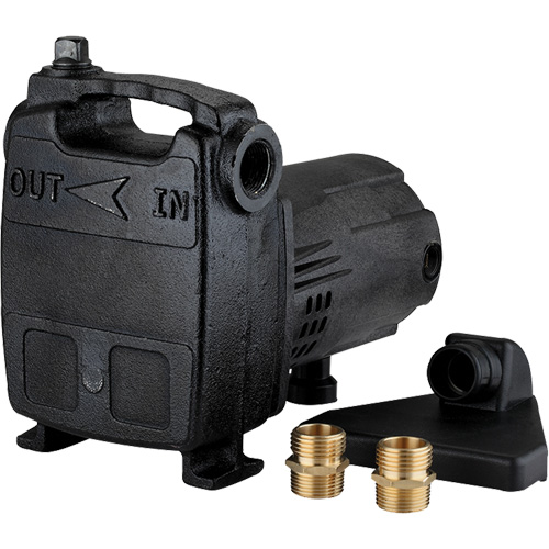 Portable Cast Iron Transfer Pump, 115 V, 950 GPH, 1/2 HP Waymarc Industries Inc