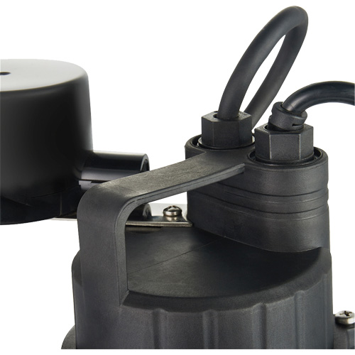 Pompe de puisard submersible thermoplastique, 2560 gal./h, 115 V, 4,6 A, 1/3 CV Waymarc Industries Inc