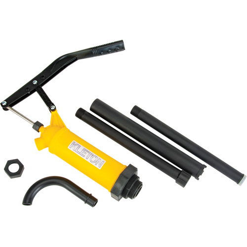 Pompe &agrave; baril de type levier, Polypropyl&egrave;ne, 14 oz/course, Pour barils de 5-55 gal. Waymarc Industries Inc