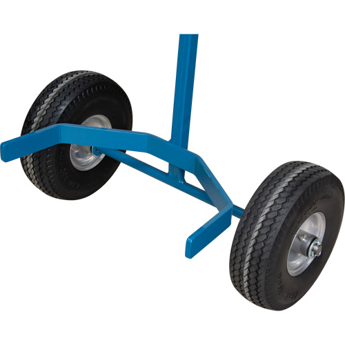 Chariot &agrave; cylindres, Roues Anticrevaison, Base de 15-1/2" W x 14-1/4" L, 600 lb Waymarc Industries Inc