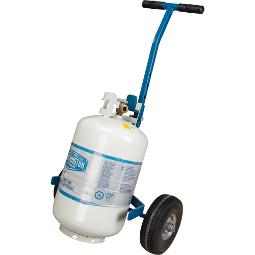 Chariot &agrave; cylindres, Roues Anticrevaison, Base de 15-1/2" W x 14-1/4" L, 600 lb Waymarc Industries Inc