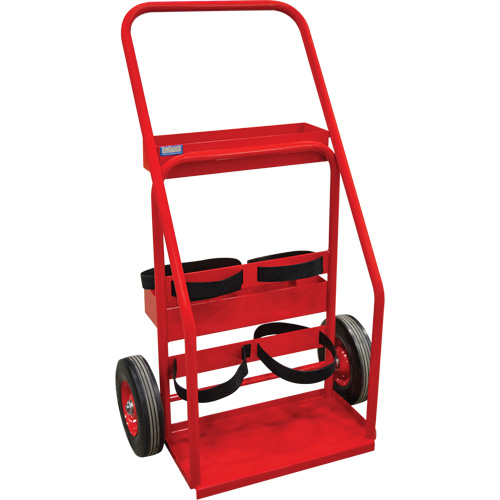 Chariot de prevention d'incendie pour travaux &agrave; chaud, Roues Semi-pneumatique, Base de 17,75" la x 8,9" lo, 100 lb Waymarc Industries Inc