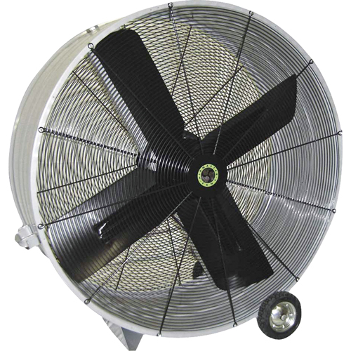 Belt Drive Drum Fans, Industrial, 1 Speed, 48" Diameter Waymarc Industries Inc