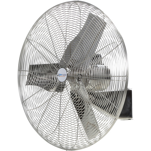 Ventilateurs en acier inoxydable lavables &agrave; grande eau pour service alimentaire, Industriel, 1 vitesses, Diam&egrave;tre de 20" Waymarc Industries Inc