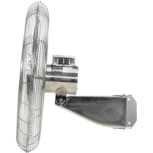 Ventilateurs en acier inoxydable lavables &agrave; grande eau pour service alimentaire, Industriel, 1 vitesses, Diam&egrave;tre de 20" Waymarc Industries Inc