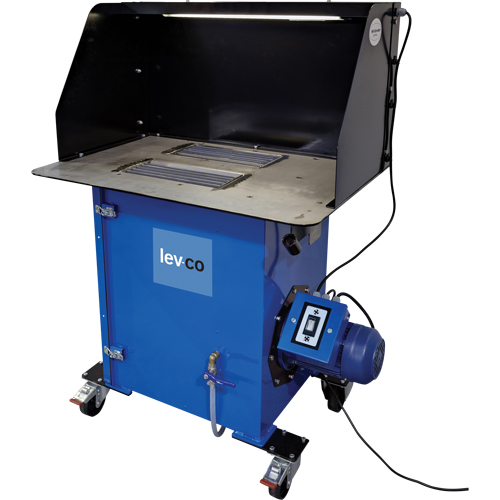 Sledgehammer*Series Downdraft Tables, 120 V, 1200 CFM, 35" W x 24" L Waymarc Industries Inc