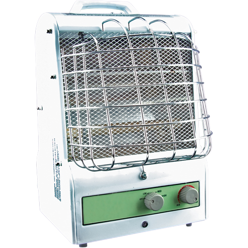 Portable Utility Heater, Fan/Radiant Heat, Electric, 5120 Waymarc Industries Inc