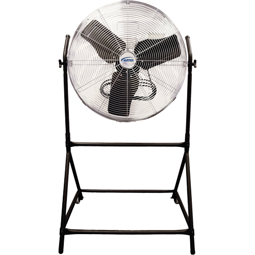Roll-About Air Fan, Industrial, 3 Speed, 24" Diameter Waymarc Industries Inc