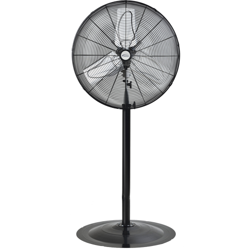 Oscillating Pedestal Fan, Heavy-Duty, 2 Speed, 24" Diameter Waymarc Industries Inc