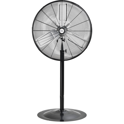 Non-Oscillating Pedestal Fan, Heavy-Duty, 2 Speed, 30" Diameter Waymarc Industries Inc