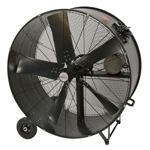 Ventilateur tambour robuste et fixe &agrave; courroie, Industriel, 2 vitesses, Diam&egrave;tre de 42" Waymarc Industries Inc
