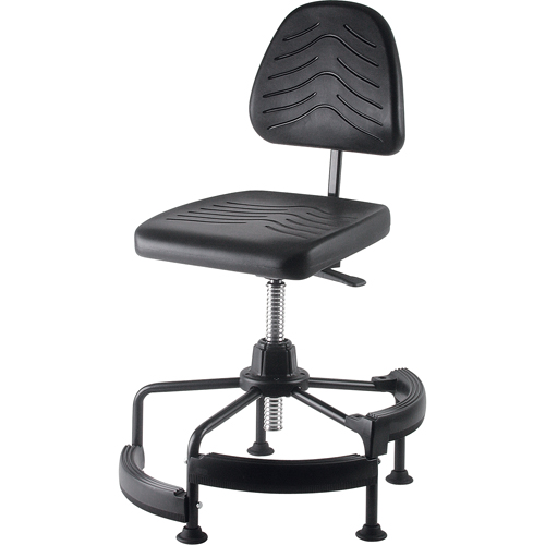 Industrial Stool, Stationary, Adjustable Height, 250 lbs. Capacity Waymarc Industries Inc