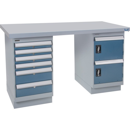 Workbench, 72" W x 36" D x 34" H, 2500 lbs. Capacity Waymarc Industries Inc