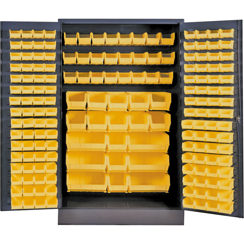 Jumbo Security Cabinet With Bins Waymarc Industries Inc